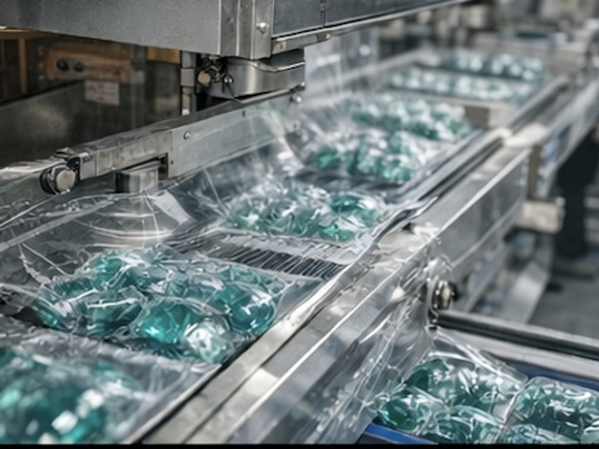 캡슐세제 생산 현장 2