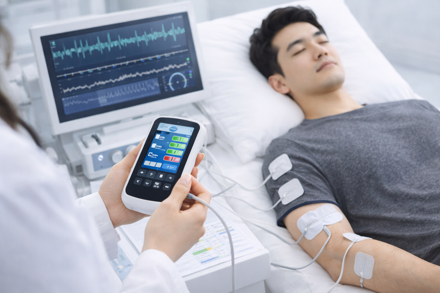 전기자극 및 신호 처리